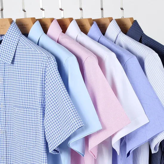 カスタマイズされたロゴ綿 100% カジュアルシャツ男性ビジネスプリントシャツ無地卸売高品質